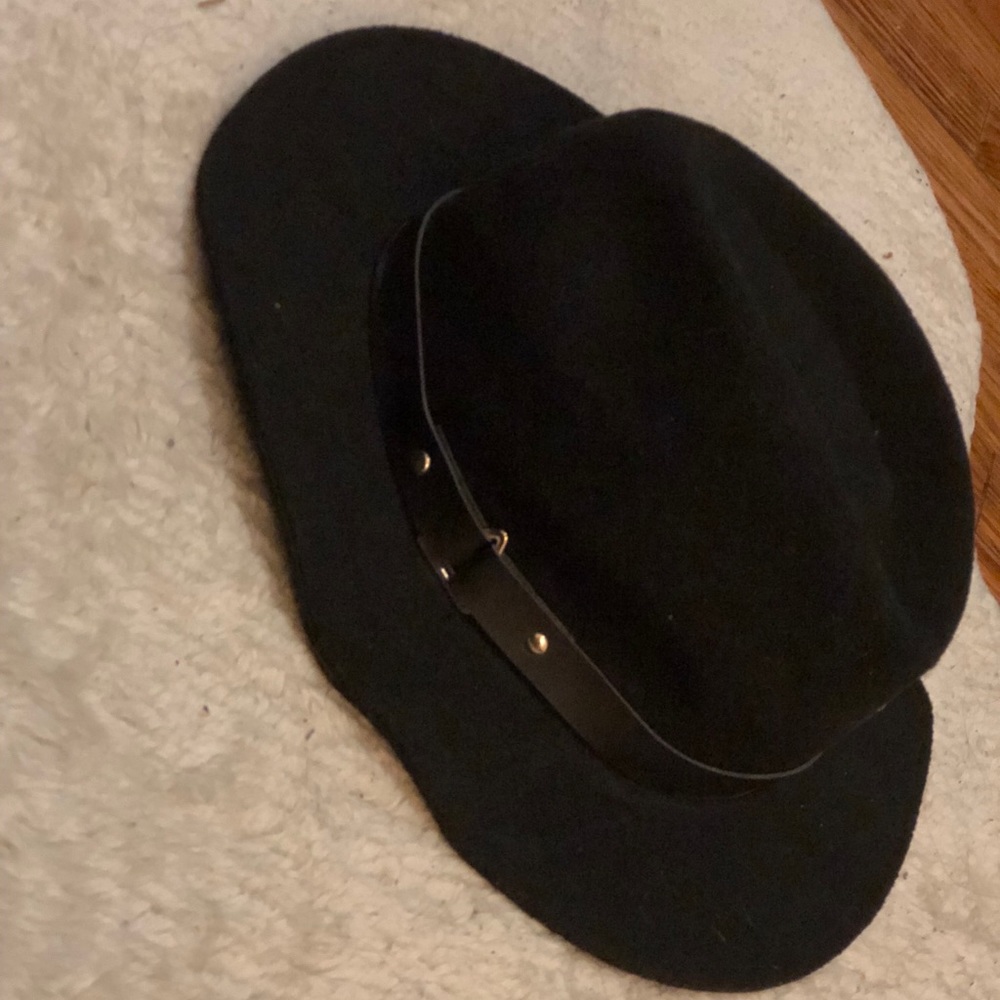 Black Belted Panama Hat